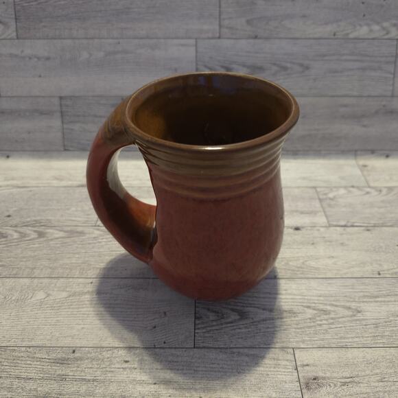 Lobster Stoneware Hand Warmer 18 Oz Coffee Mug Cape Shore Vacation Classics Red - Picture 3 of 8